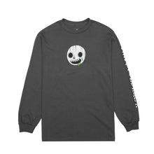 Load image into Gallery viewer, Grey Long sleeve, Skull image