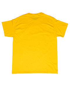 Yellow T-Shirt, Back, Blank