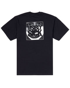 Black T-Shirt, Visibly Sick image on back