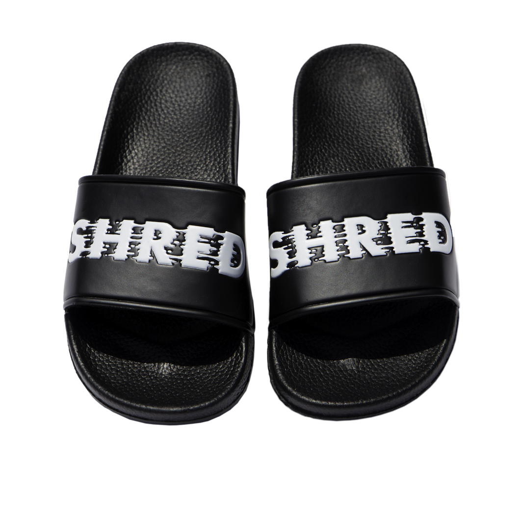 Black Shred Slides, Flip flops